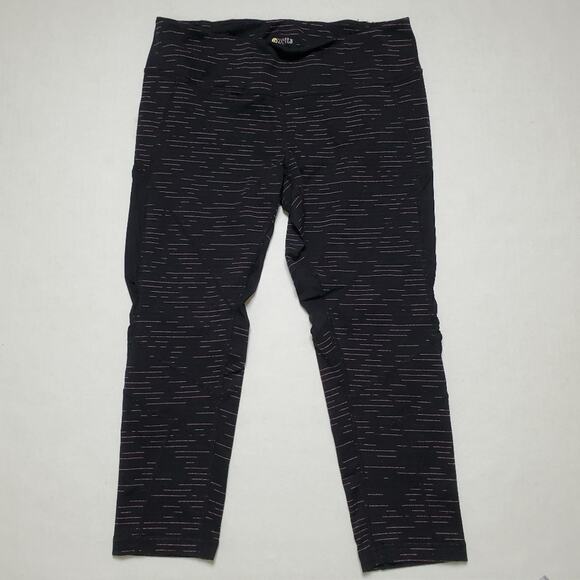 Zella Ankle Crop Leggings SZ Medium - Picture 1 of 3